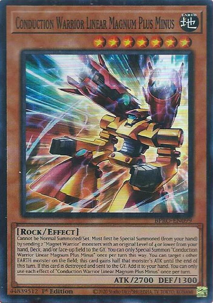 Conduction Warrior Linear Magnum Plus Minus card image