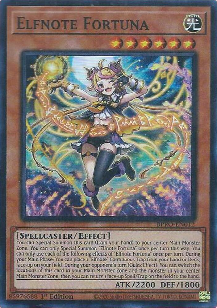 Elfnote Fortuna card image