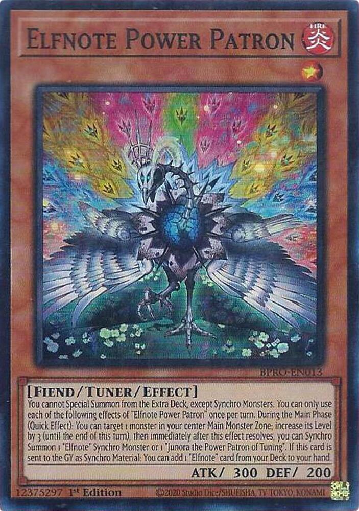 Elfnote Power Patron card image