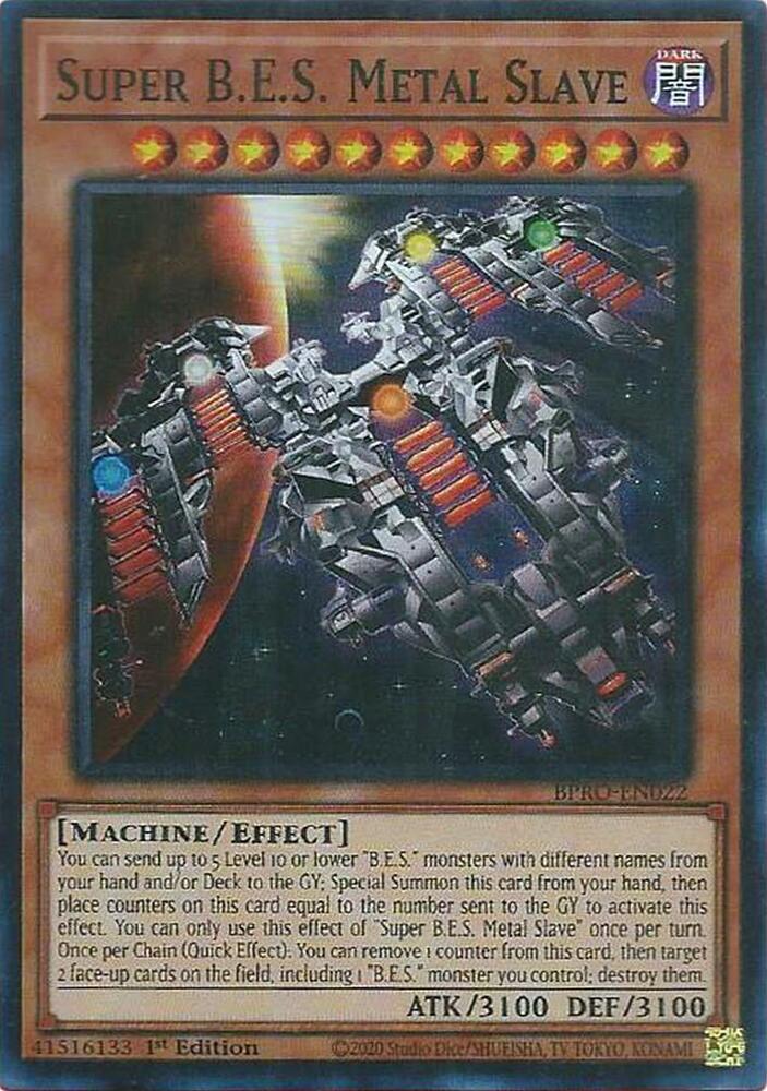 Super B.E.S. Metal Slave card image