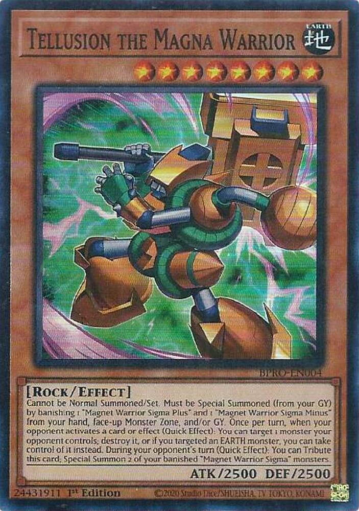 Tellusion the Magna Warrior card image