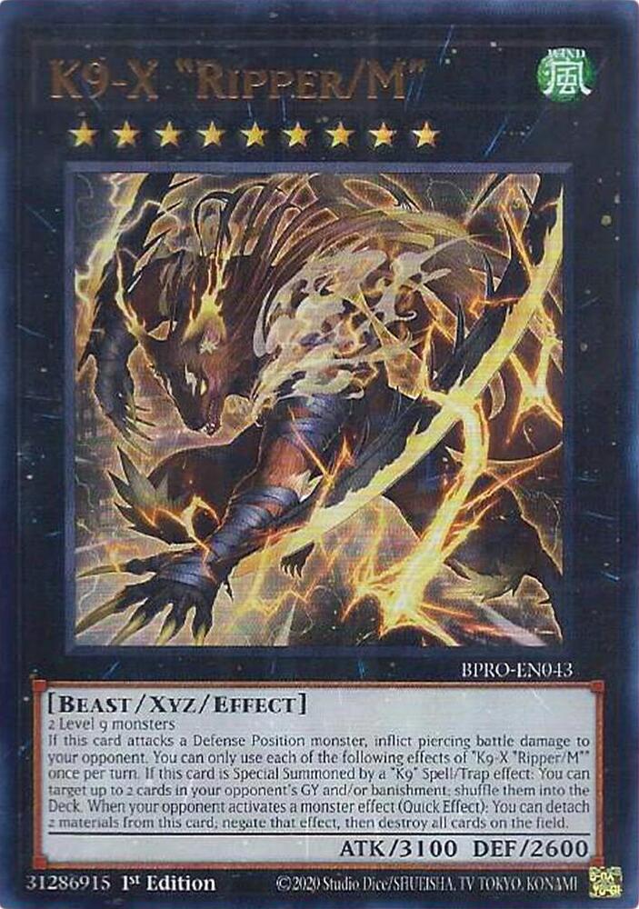 K9-X "Ripper/M" card image