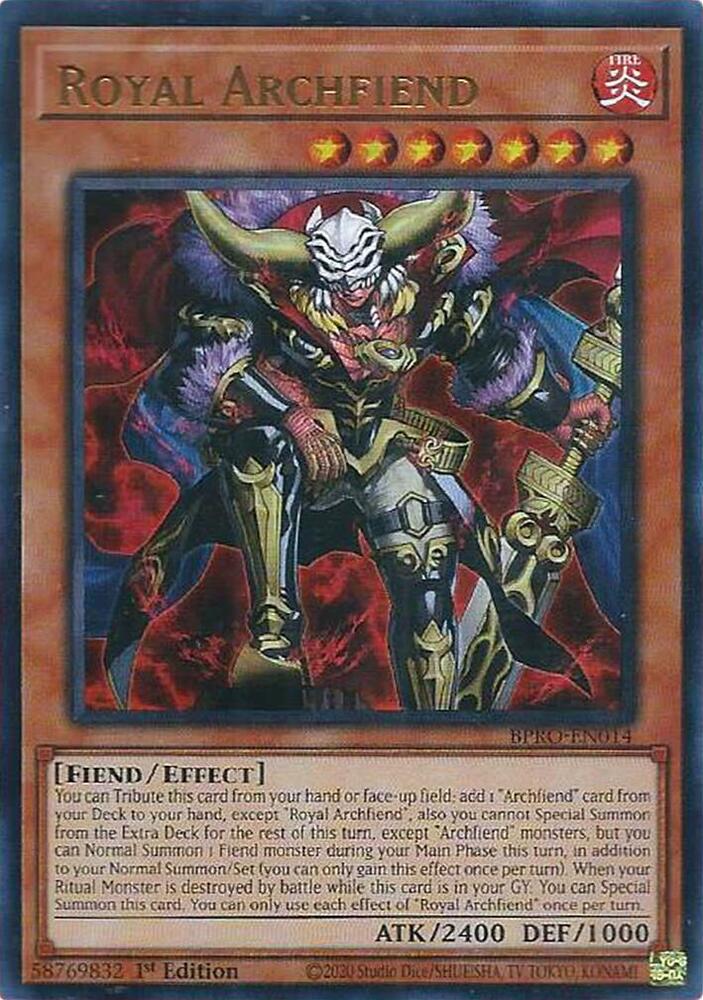 Royal Archfiend card image