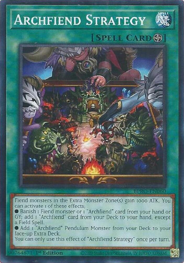 Archfiend Strategy card image