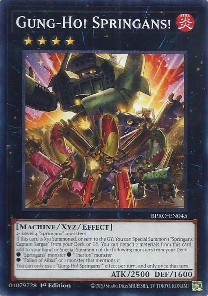 Gung-Ho! Springans! card image