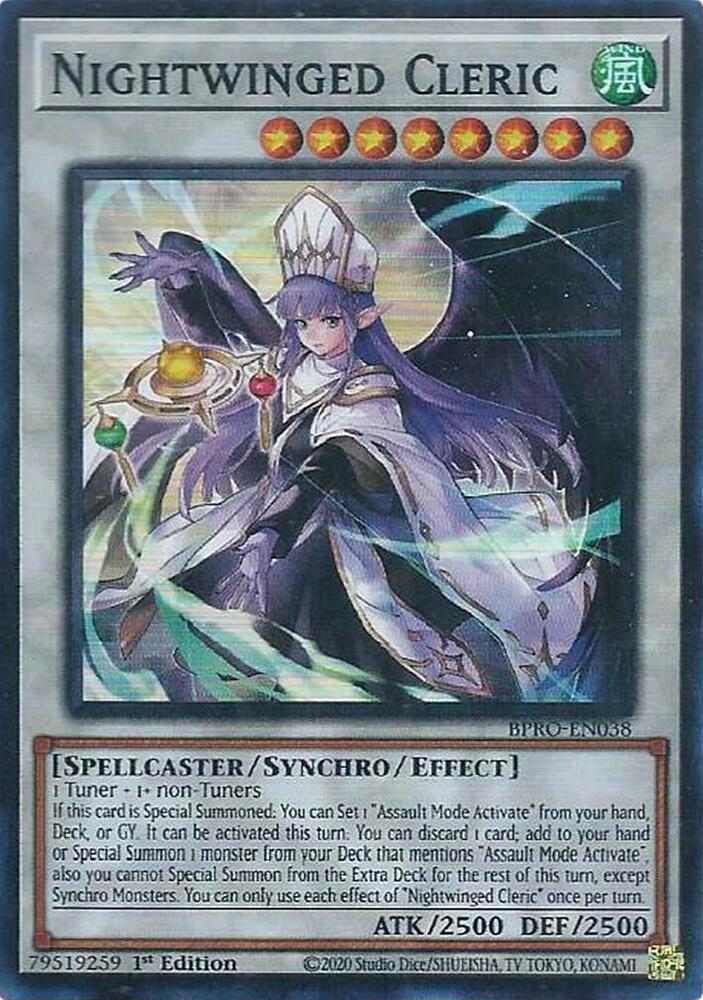 Nightwinged Cleric card image