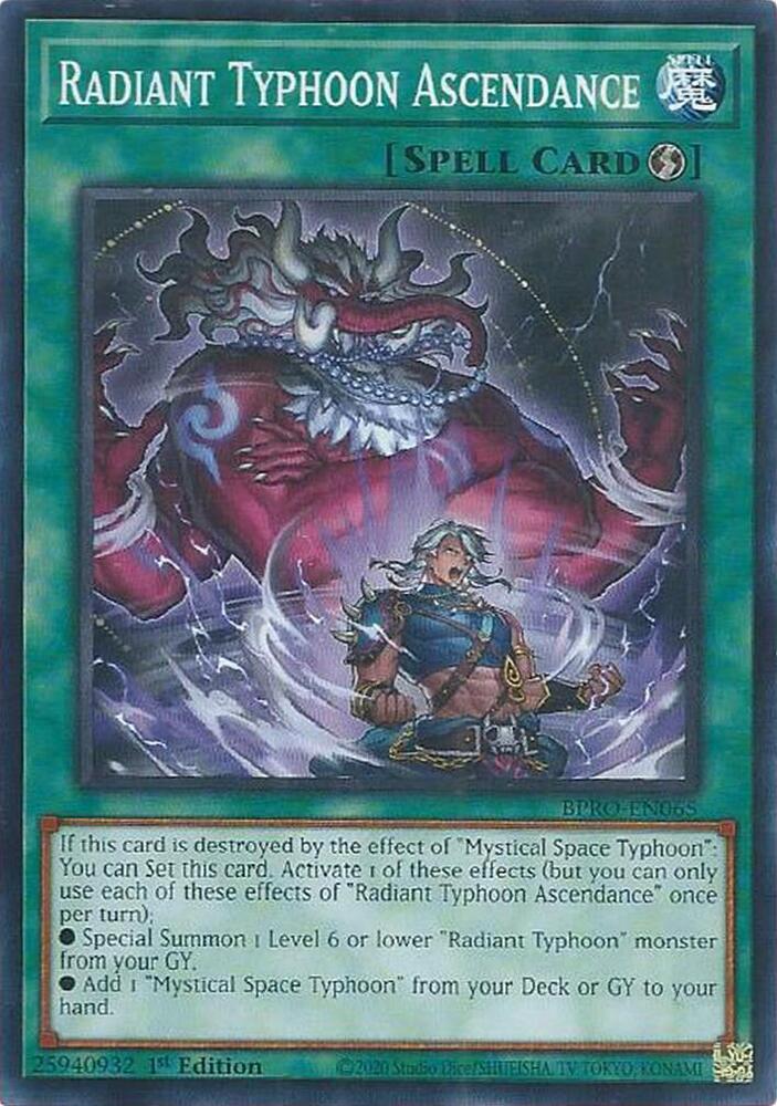 Radiant Typhoon Ascendance card image