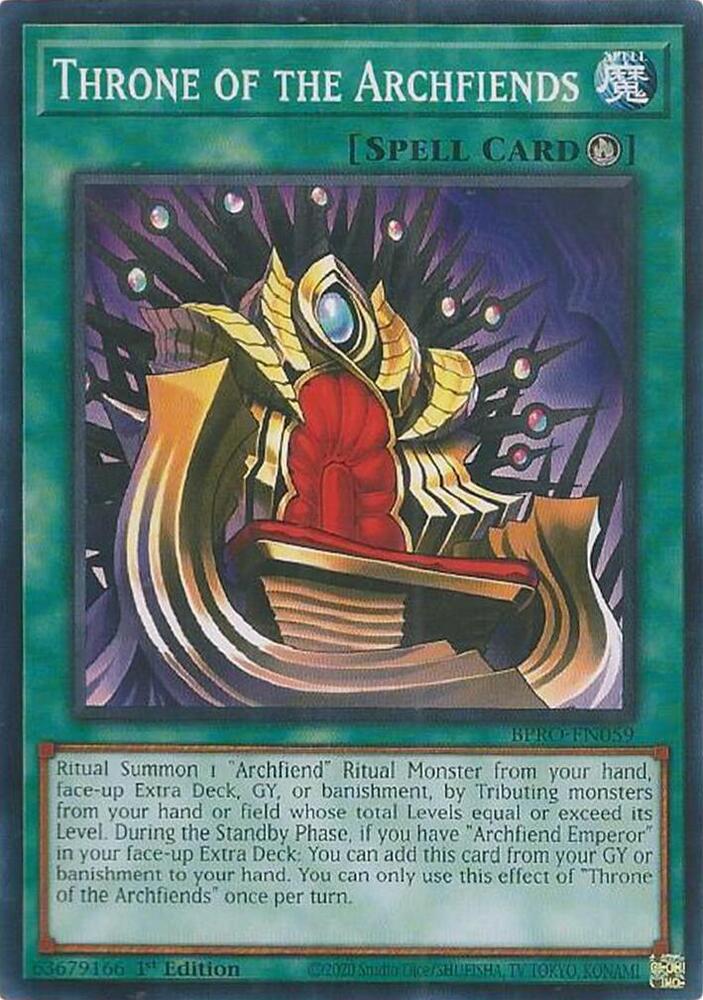 Throne of the Archfiends card image