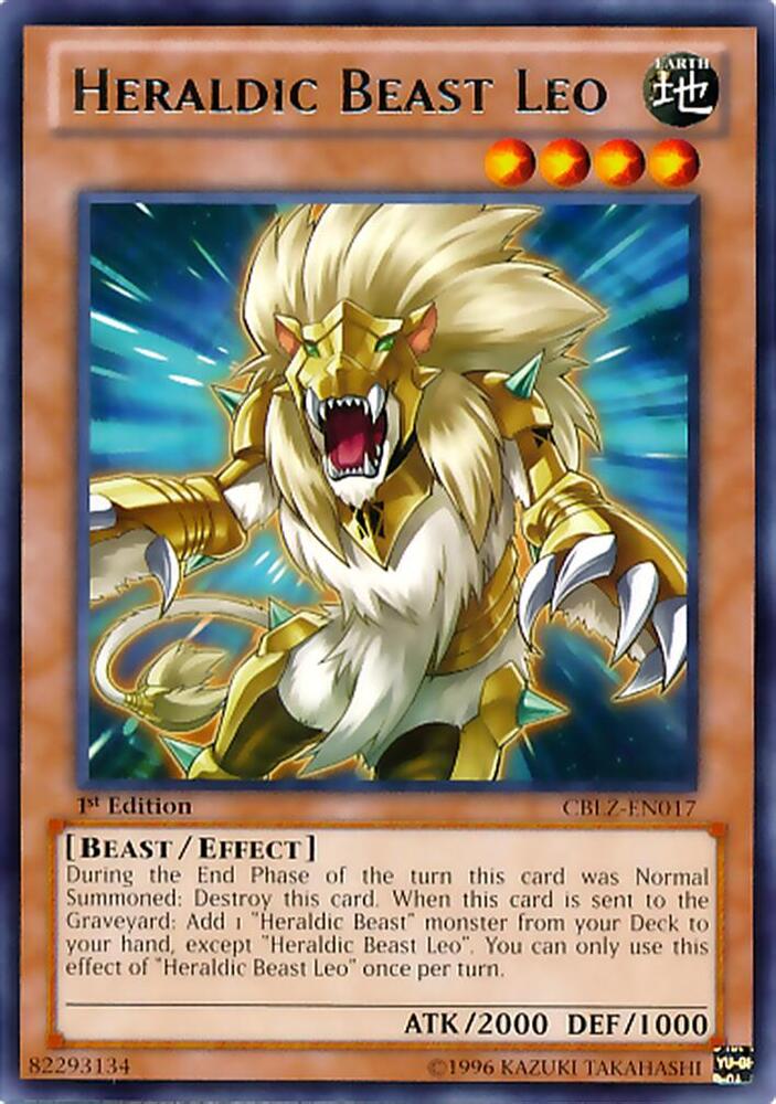 Heraldic Beast Leo card image