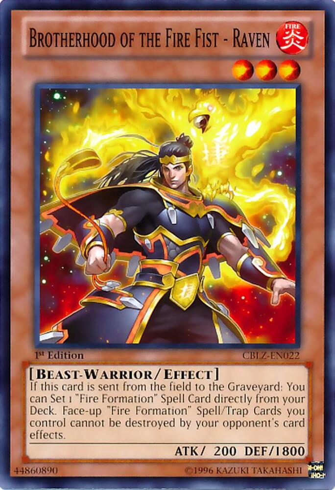 Brotherhood of the Fire Fist - Raven card image