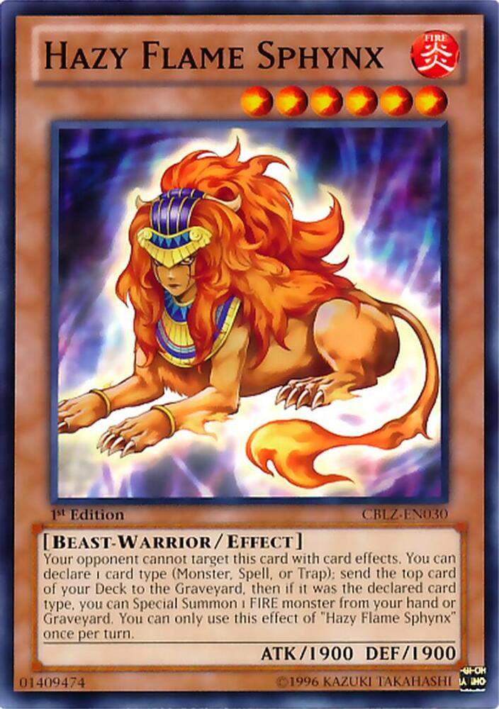 Hazy Flame Sphynx card image