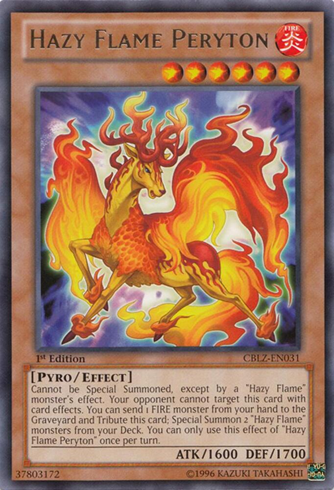 Hazy Flame Peryton card image