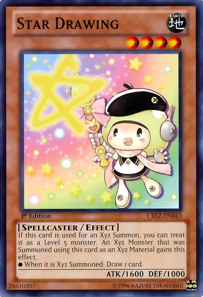 Star Drawing card image
