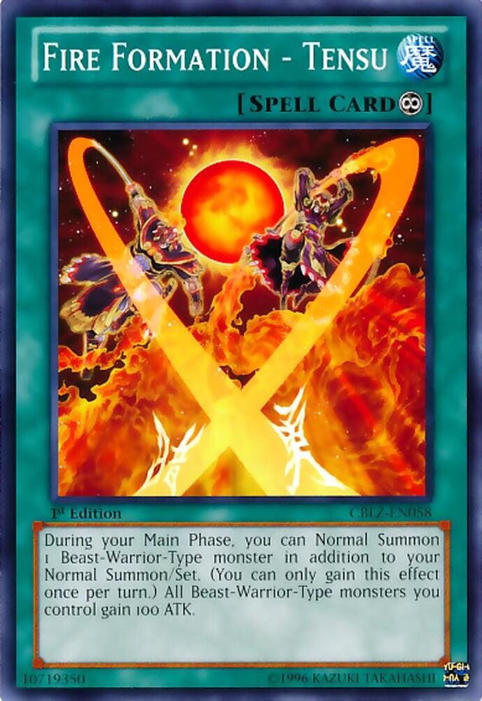 Fire Formation - Tensu card image
