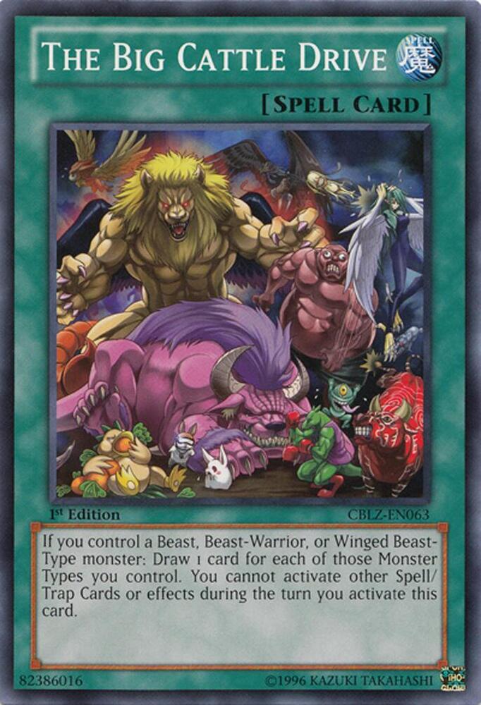 The Big Cattle Drive card image