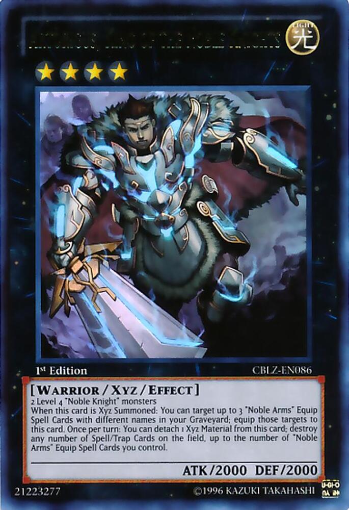 Artorigus, King of the Noble Knights card image