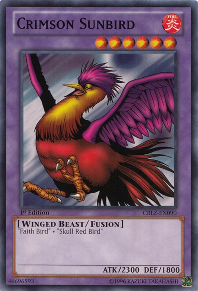 Crimson Sunbird card image