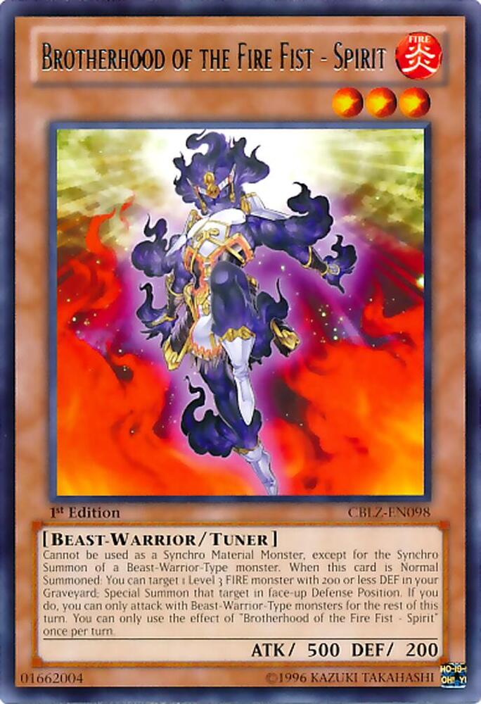 Brotherhood of the Fire Fist - Spirit card image