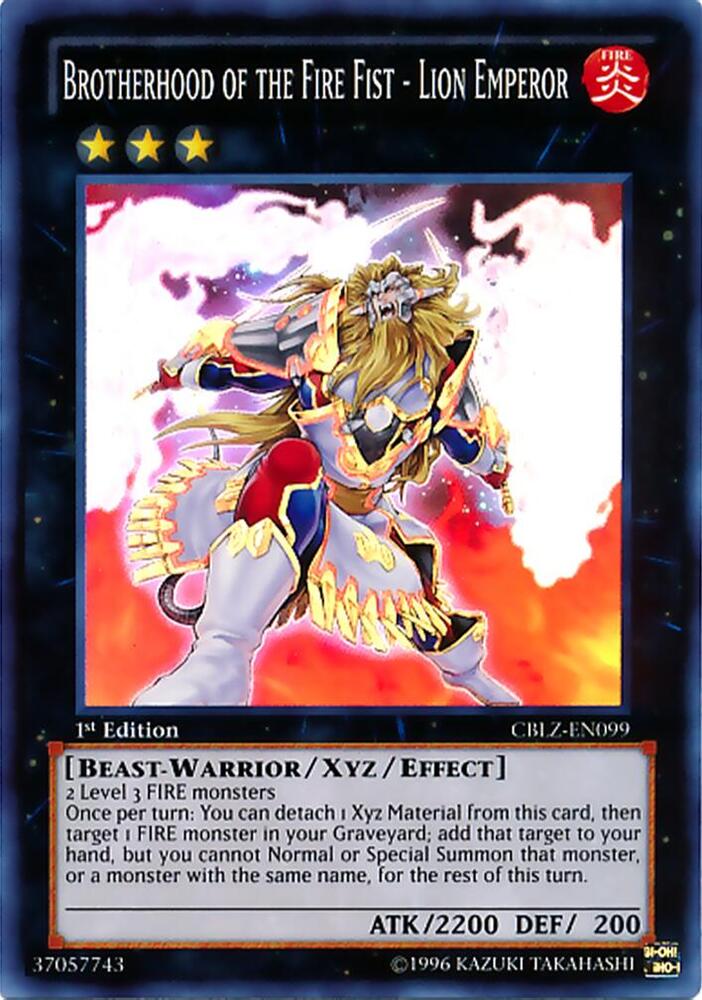 Brotherhood of the Fire Fist - Lion Emperor card image