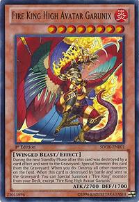 Fire King High Avatar Garunix card image