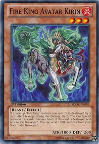 Fire King Avatar Kirin card image