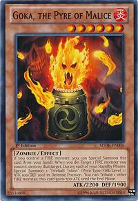 Goka, the Pyre of Malice card image