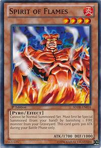 Spirit of Flames card image