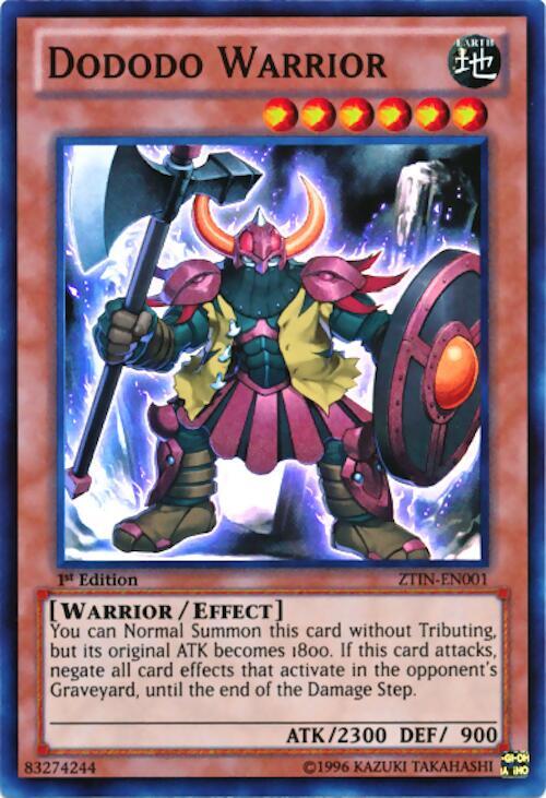 Dododo Warrior (1st Edition) card image