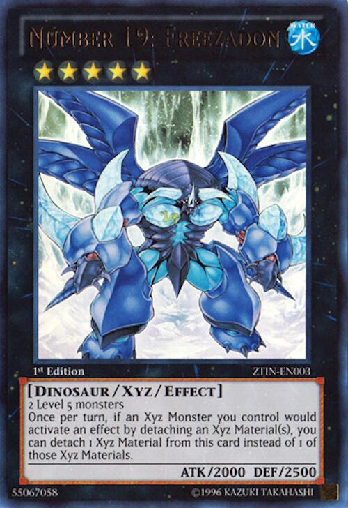 Number 19: Freezadon (1st Edition) card image
