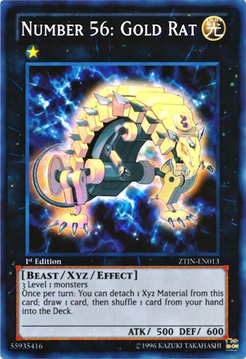 Number 56: Gold Rat (1st Edition) card image
