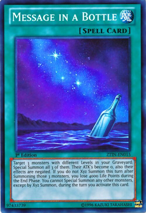 Message in a Bottle (1st Edition) card image