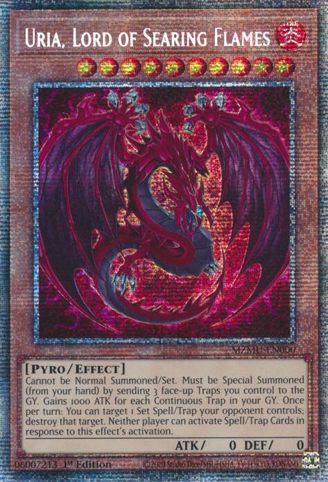 Uria, Lord of Searing Flames (Starlight Rare) card image