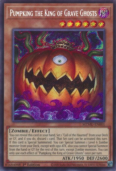 Pumpking the King of Grave Ghosts card image
