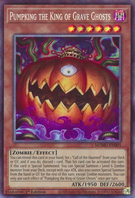 Pumpking the King of Grave Ghosts (Collector's Rare) card image