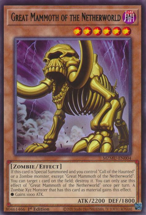 Great Mammoth of the Netherworld card image