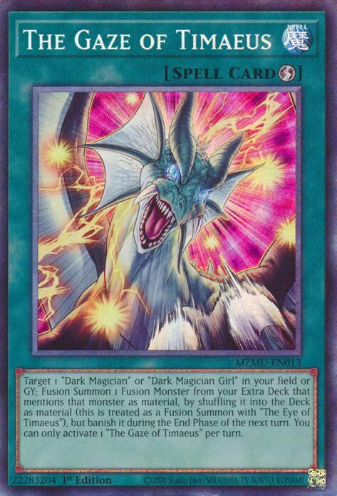 The Gaze of Timaeus (Collector's Rare) card image