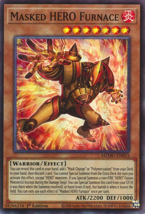 Masked HERO Furnace card image