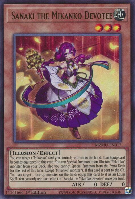 Sanaki the Mikanko Devotee card image
