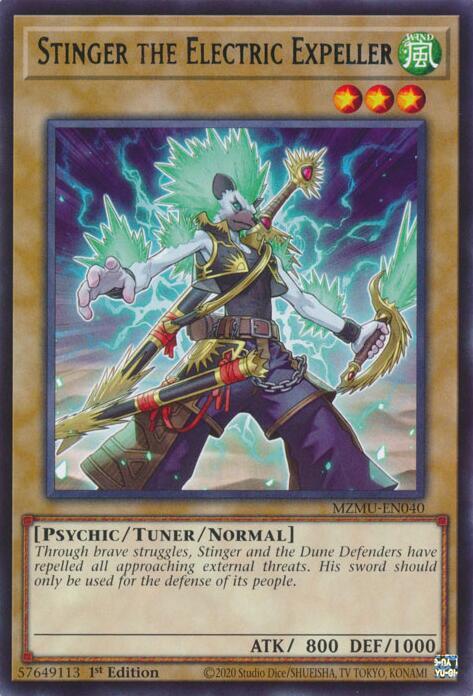 Stinger the Electric Expeller card image