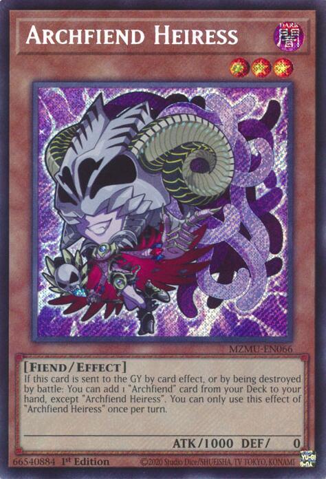Archfiend Heiress card image