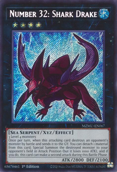 Number 32: Shark Drake card image