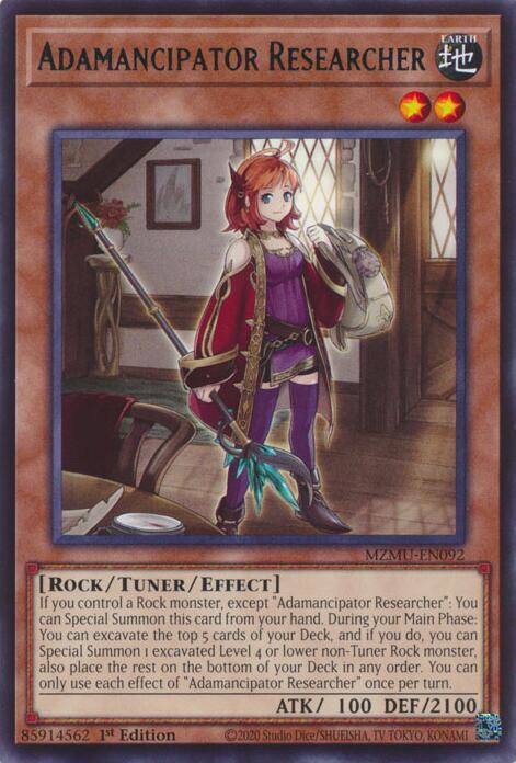 Adamancipator Researcher card image