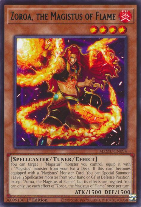 Zoroa, the Magistus of Flame card image
