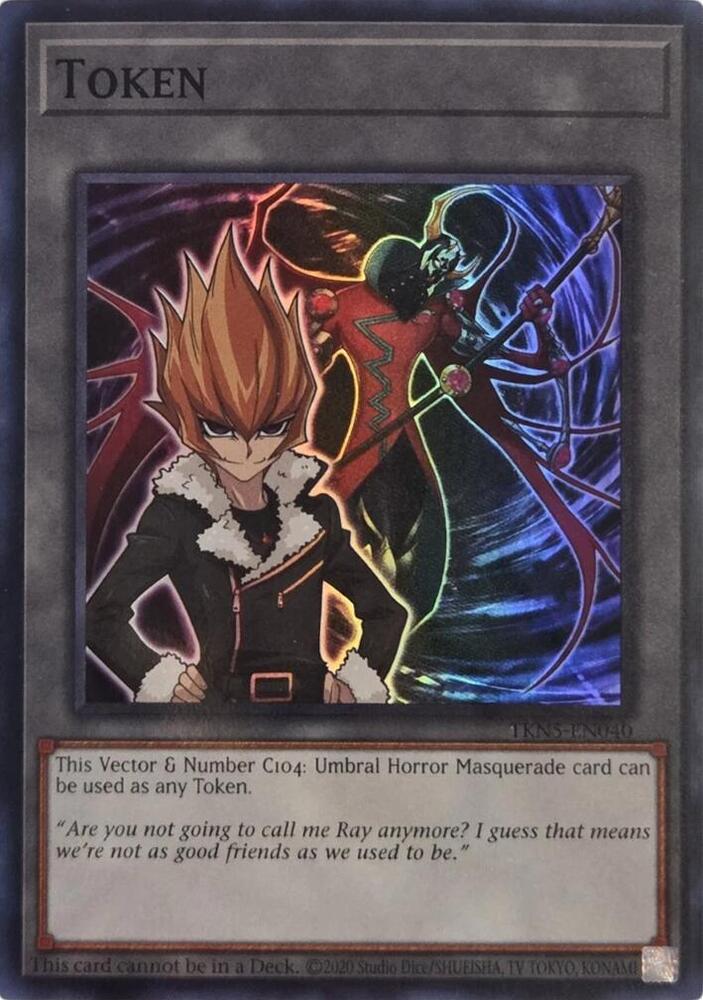 Token: Vector & Number C104: Umbral Horror Masquerade card image