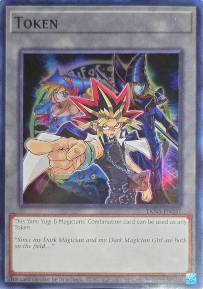Token: Yami Yugi & Magicians Combination card image