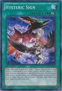 Hysteric Sign card image