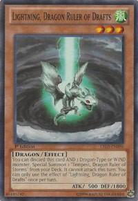 Lightning, Dragon Ruler of Drafts card image