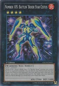 Number 105: Battlin' Boxer Star Cestus card image