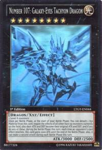 Number 107: Galaxy-Eyes Tachyon Dragon (Ghost Rare) (1st Edition) card image