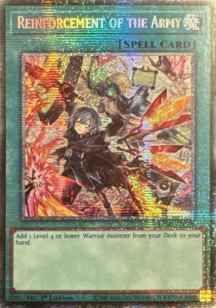 Reinforcement of the Army (Alternate Art) (Starlight Rare) card image